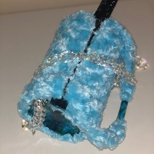 Faux fur purse (purse strap maybe different in color or texture)